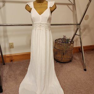 White summer dress